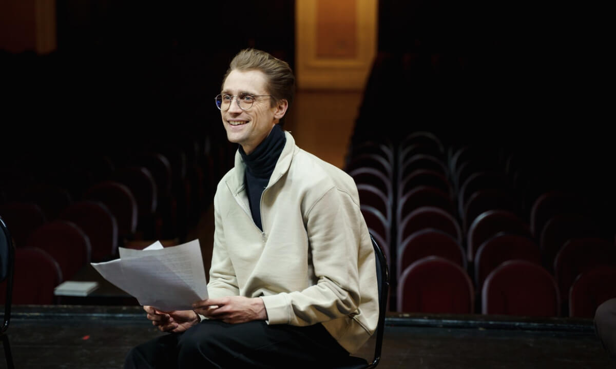Theatre Artist Ethan Parker website design