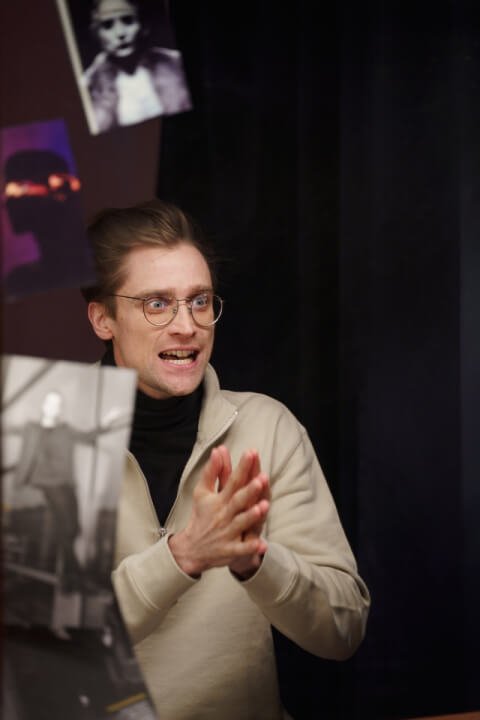 Theatre Artist Ethan Parker website design